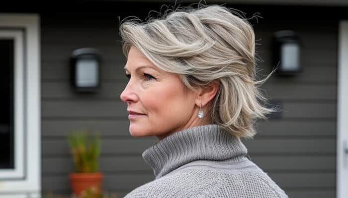Layered Shag Pixie Cut - Fashion in beauty - Fashion in Beauty Best haircuts for women over 50 - Soft, layered bob that adds volume and style.