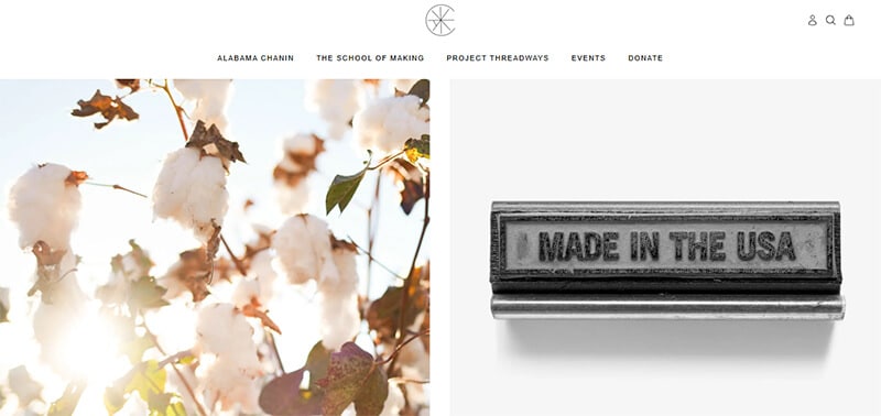 Alabama Chanin - Fashion in beauty - Fashion in Beauty Best Vegan Clothing Brands - Alabama Chanin’s ethical, made-in-the-USA clothing, featuring sustainably sourced materials and a commitment to craftsmanship and sustainability.