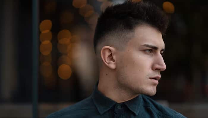 Low burst taper fade - Fashion in beauty - Fashion in Beauty Low Burst Taper Fade featuring a smooth, rounded fade around the ears with clean tapered sides and a structured top, highlighting a sharp and stylish Low Taper Fade haircut.