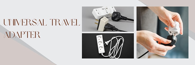 Universal Travel Adapter - Fashion in beauty - Fashion in Beauty Universal travel adapter with multiple plug types for international charging compatibility.
