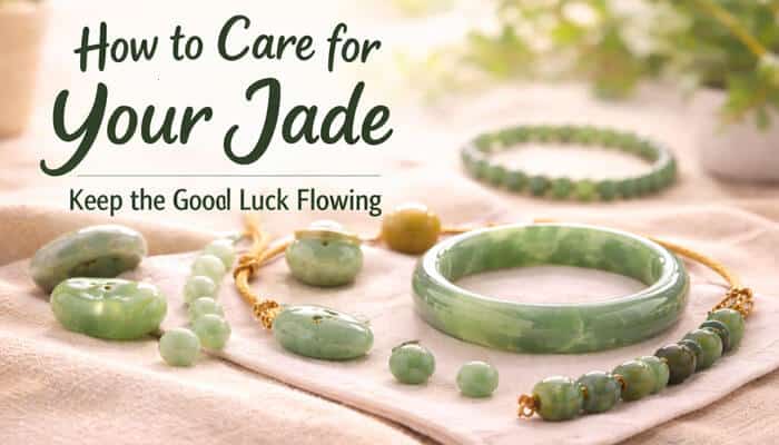 How to Care for Your Jade Keep the Good Luck Flowing - Fashion In Beauty - Fashion in Beauty Is Jade Good Luck? Learn how to properly care for jade to maintain its lucky properties. This image features various jade jewelry pieces, including bracelets, beads, and rings, highlighting the importance of proper care to keep the good luck flowing.
