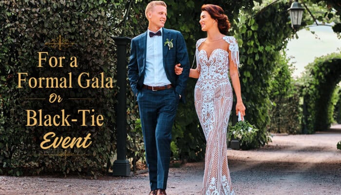 For a Formal Gala or Black-Tie Event - Fashion In Beauty - Fashion in Beauty What Color Dress Goes With Navy Suit: Stylish Outfit Ideas for formal gala and black-tie events