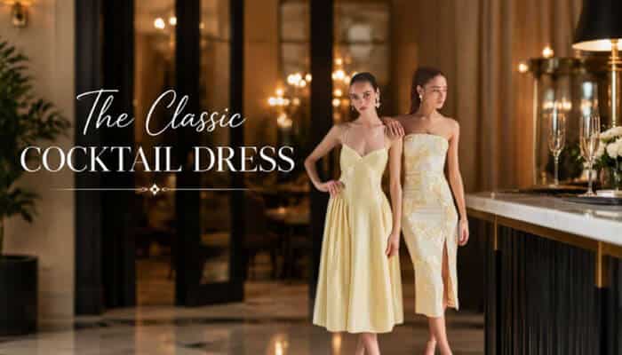 The Classic Cocktail Dress - Fashion In Beauty - Fashion in Beauty Elegant cocktail attire for women: What to Wear to a Quinceanera as a Guest showcasing classic pastel dresses, sophisticated styling, and formal event-ready fashion inspiration.