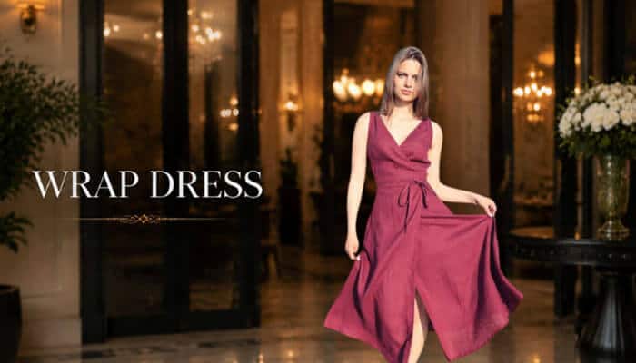 Wrap Dress - Fashion In Beauty - Fashion in Beauty Stylish burgundy wrap dress ideal for special occasions: What to Wear to a Quinceanera as a Guest highlighting elegant silhouette, flattering fit, and sophisticated guest-ready fashion inspiration.