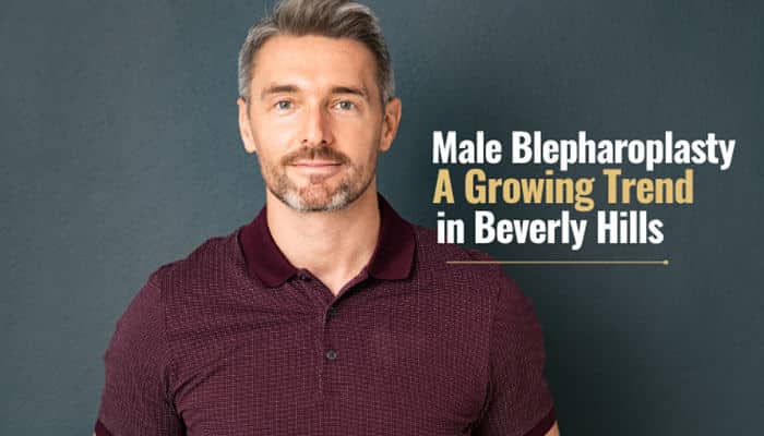 Male Blepharoplasty A Growing Trend in Beverly Hills - Fashion In Beauty - Fashion in Beauty Blepharoplasty Beverly Hills for men featuring a confident male patient after natural-looking eyelid surgery, highlighting refreshed eyes, reduced eyelid sagging, and masculine facial rejuvenation by an experienced cosmetic surgeon.
