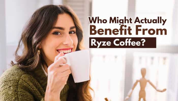 Who Might Actually Benefit From Ryze Coffee - Fashion In Beauty - Fashion in Beauty Does Ryze Coffee Help You Lose Weight? Woman enjoying Ryze Coffee, illustrating who may benefit from its functional mushrooms, lower caffeine content, sustained energy, and realistic weight management support.
